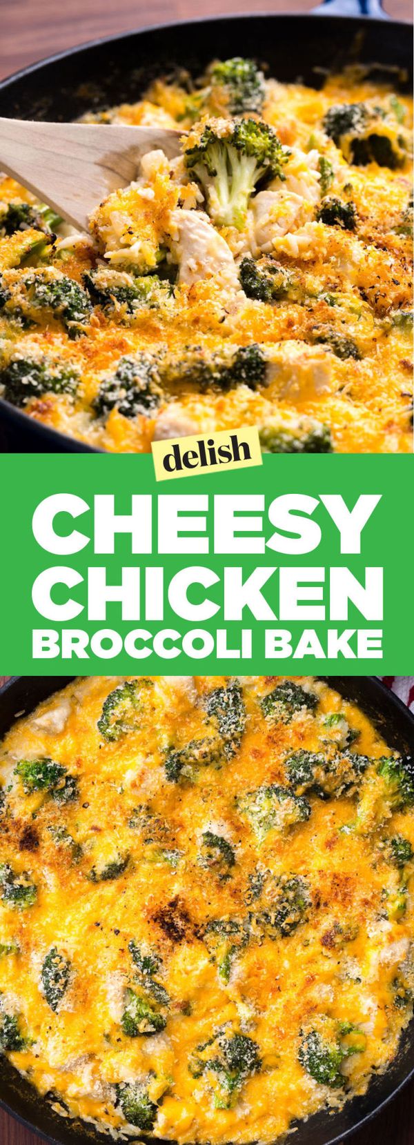 Cheesy Chicken Broccoli Bake