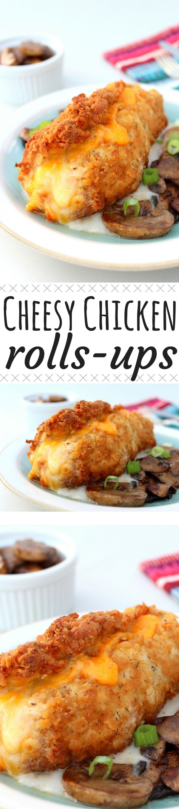 Cheesy Chicken Roll-Ups