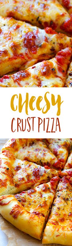 Cheesy Crust Pizza