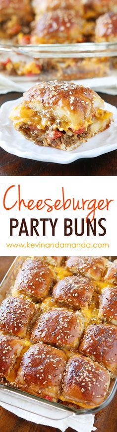 Cheesy Party Burgers (AKA Diamond Burgers