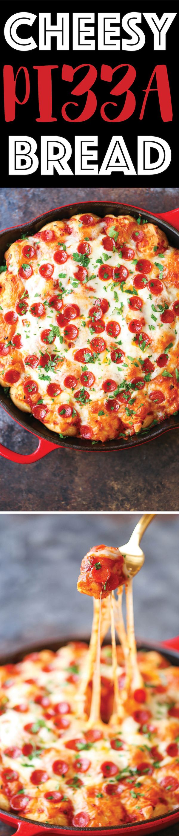 Cheesy Pizza Bread