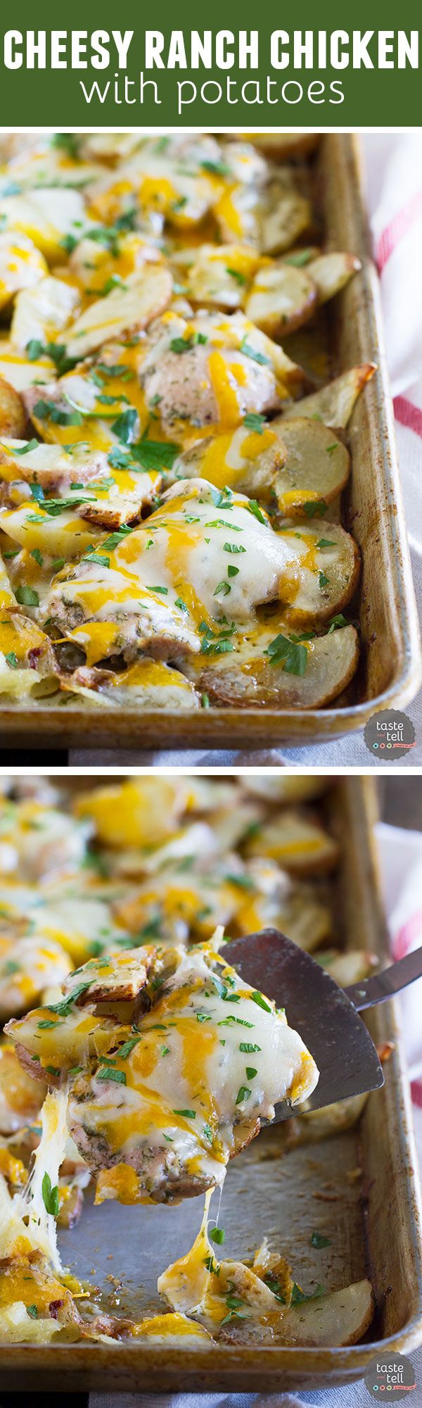 Cheesy Ranch Chicken with Potatoes