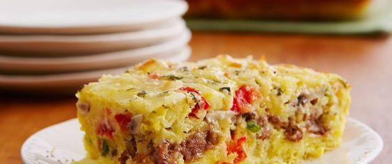 Cheesy Sausage and Egg Bake