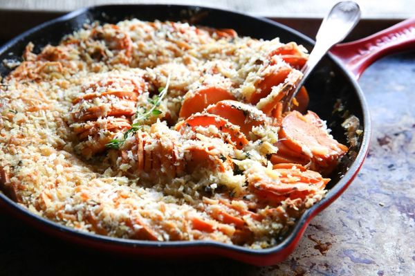 Cheesy Sweet Potato Casserole