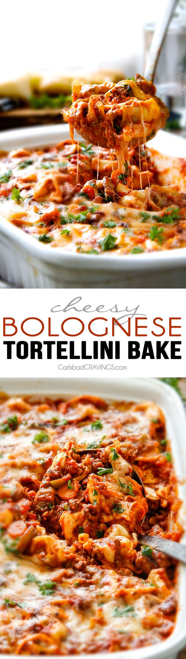 Cheesy Tortellini Ragu Vegetable Al Forno