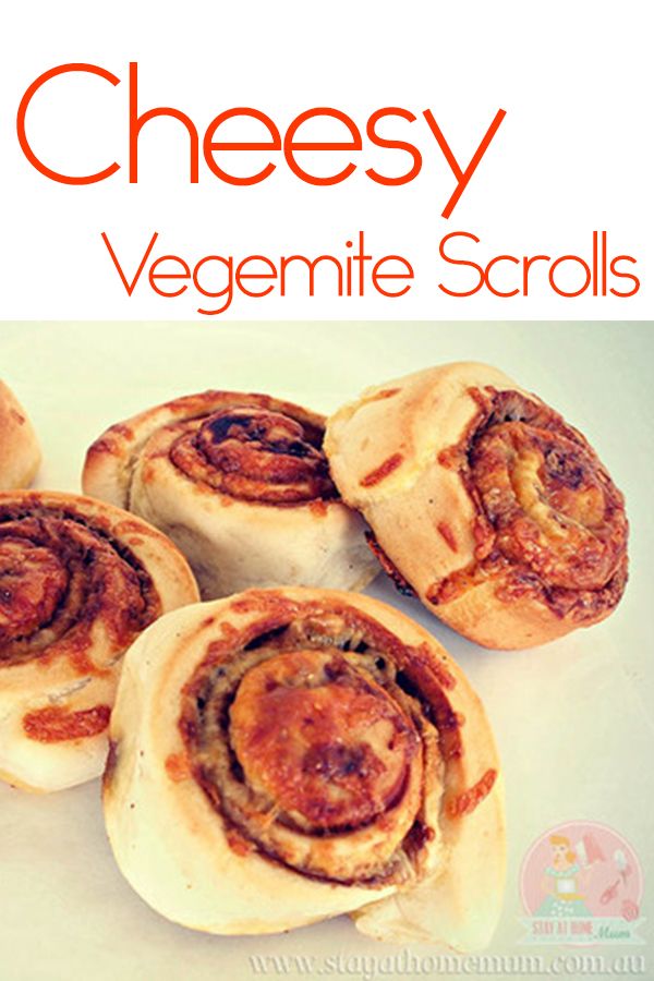 Cheesy Vegemite Scrolls For 30c EACH!Perfect for school lunches or a warmed snack