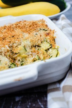 Cheesy Zucchini and Squash Casserole