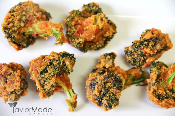 Cheezy Broccoli Bites (Raw & Vegan