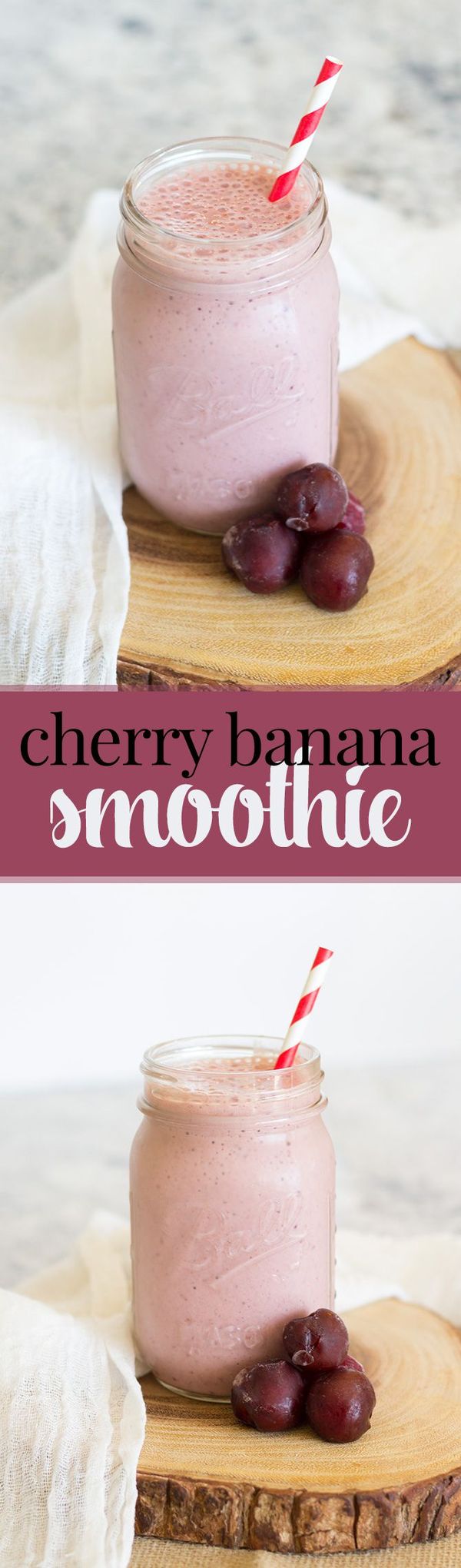 Cherry Banana Smoothie