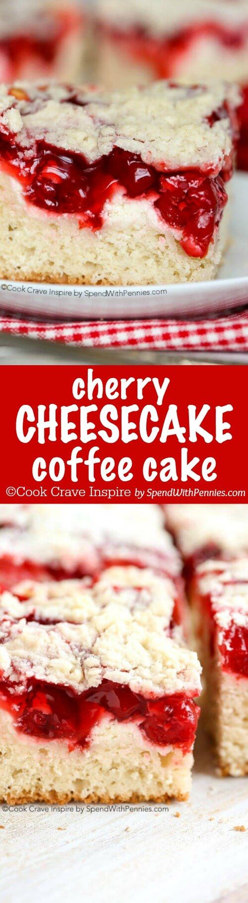 Cherry Cheesecake Coffee Cake