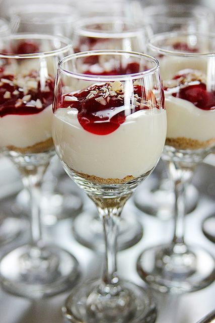 Cherry Cheesecake Shooters