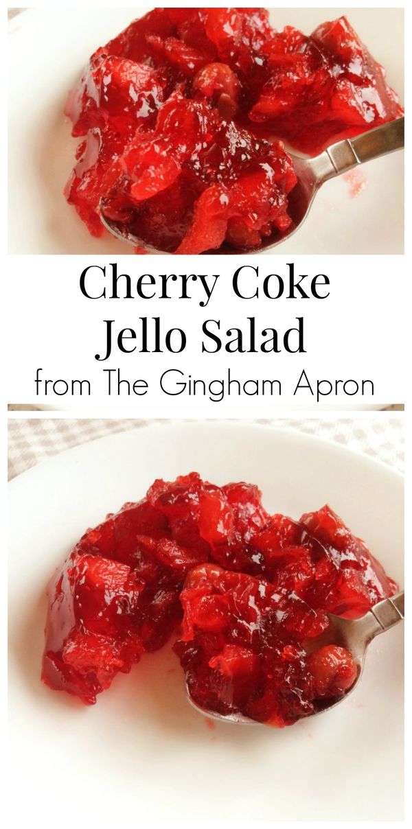 Cherry Coke Jello Salad