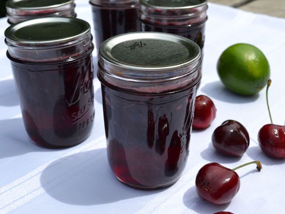 Cherry-Lime Jam