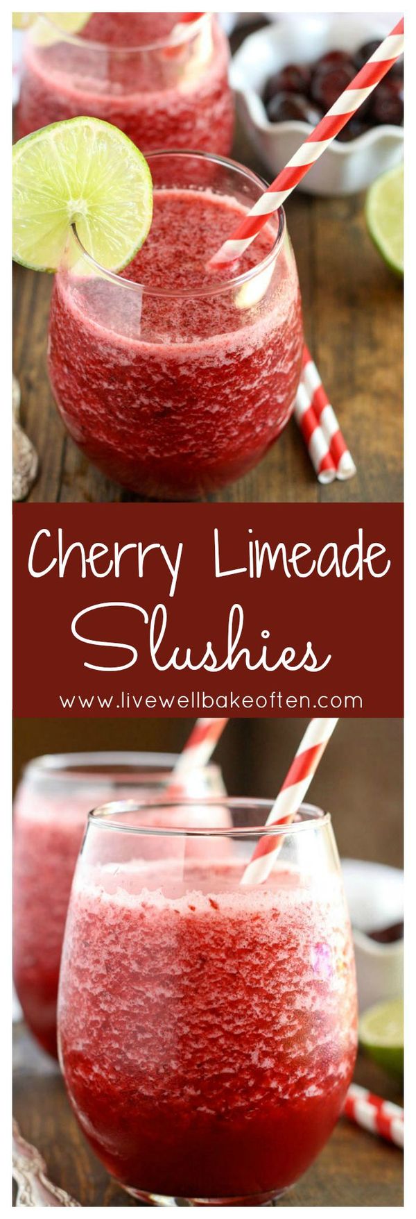 Cherry Limeade Slushies