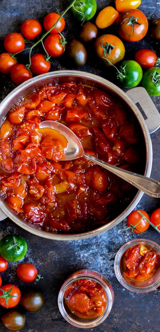 Cherry tomato relish