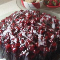 Cherry Upside Down Cake