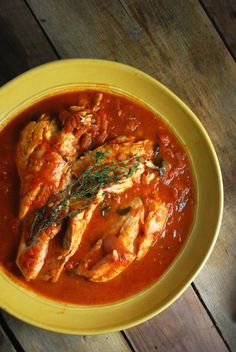 Chesapeake Bay Rockfish Stew