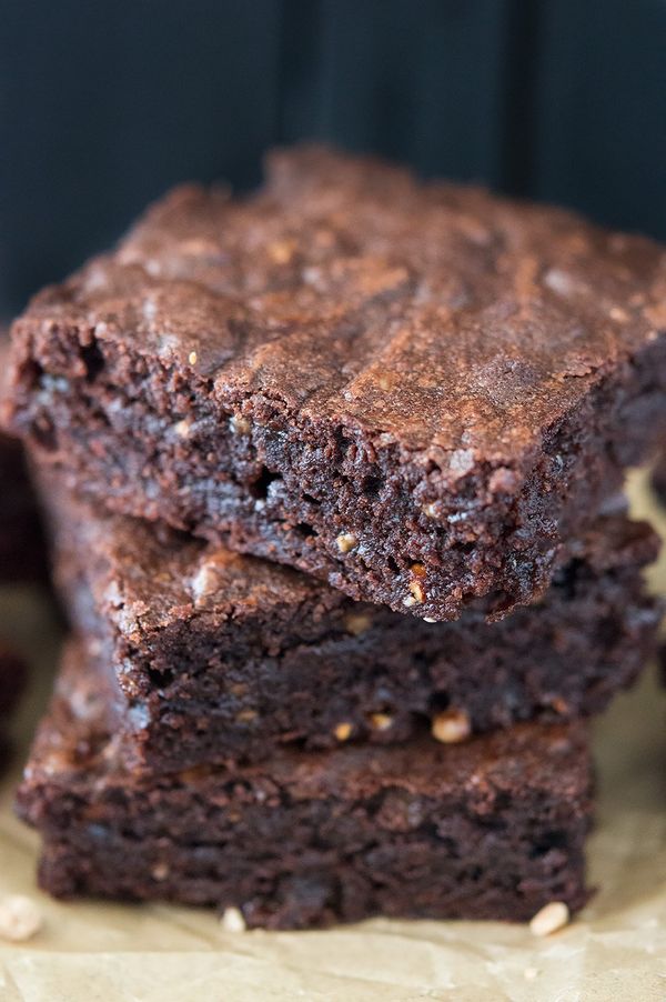 Chewy and Fudgy Toffee Brownies