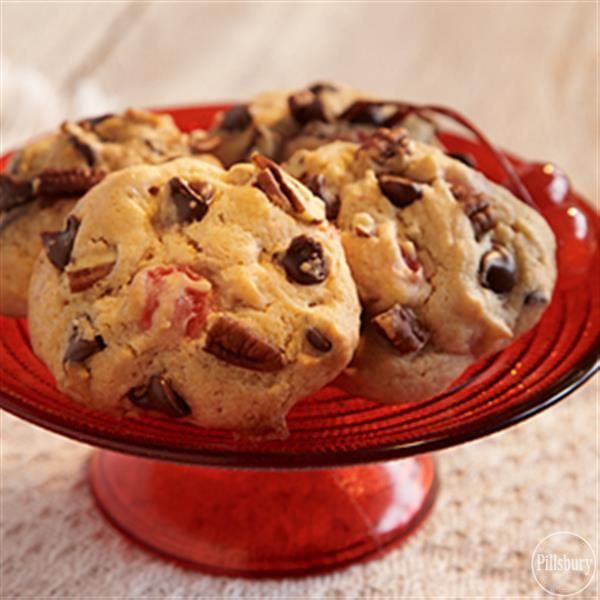 Chewy Cherry Chocolate Chip Cookies