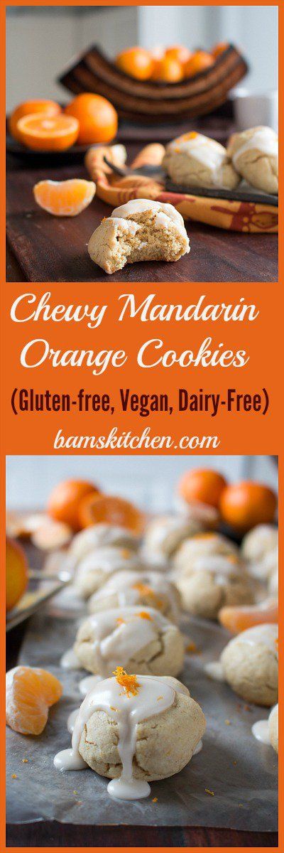 Chewy Mandarin Orange Cookies