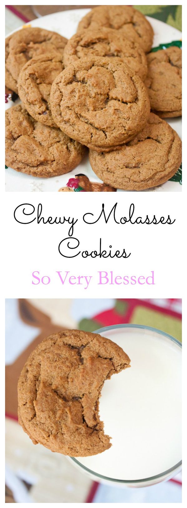 Chewy Molasses Cookies