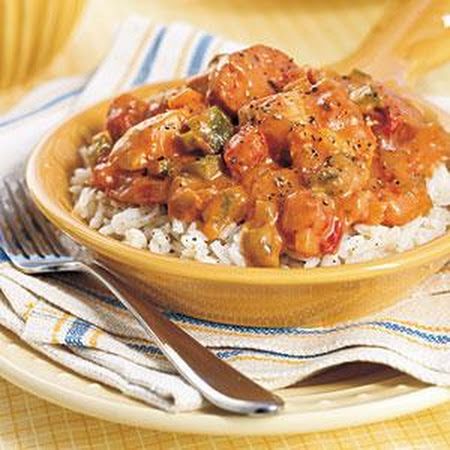 Chicken and Sausage Etouffee