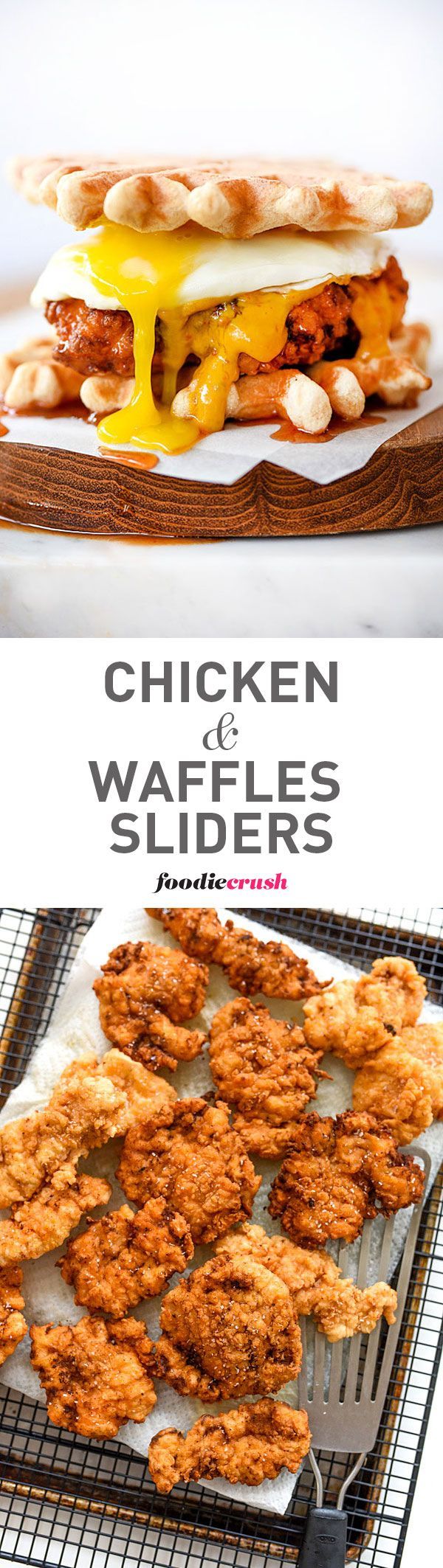 Chicken and Waffles Sliders