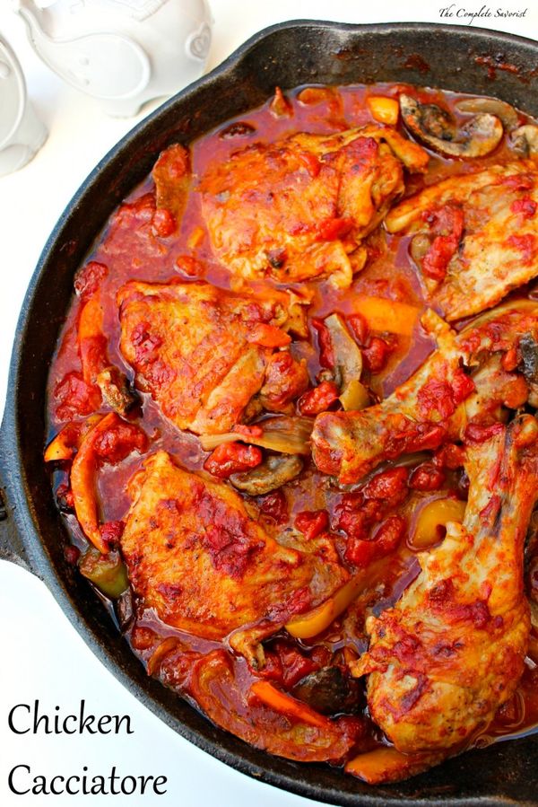 Chicken Cacciatore in a Skillet