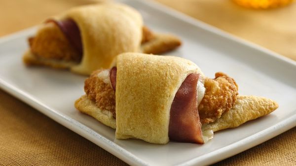 Chicken Cordon Bleu Wraps