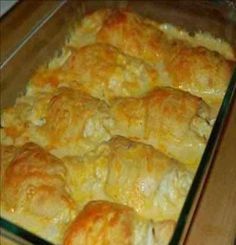 Chicken Crescent Roll Casserole