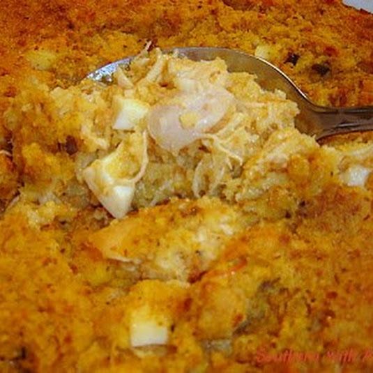 Chicken n dressing casserole