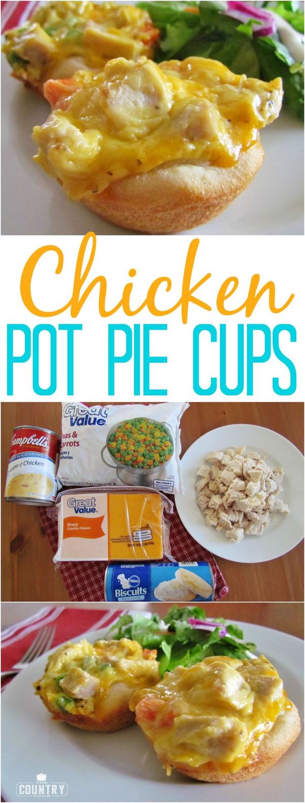 Chicken Pot Pie Cups