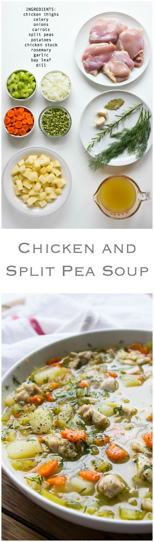 Chicken Split Pea Soup