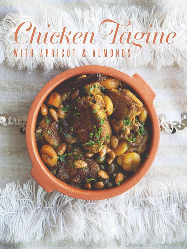 Chicken Tagine with Apricot & Almonds