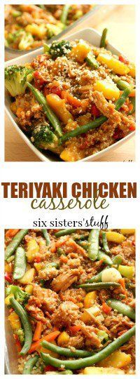 Chicken Teriyaki Casserole