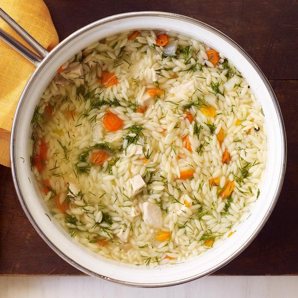 Chicken, Vegetable and Orzo Soup