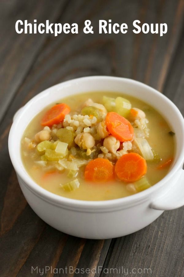 Chickpea and Rice Soup