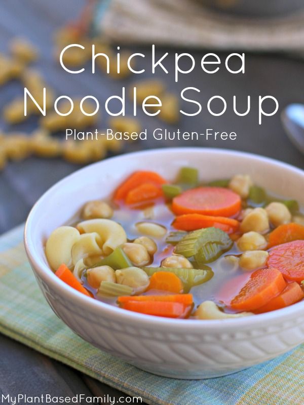 Chickpea Noodle Soup