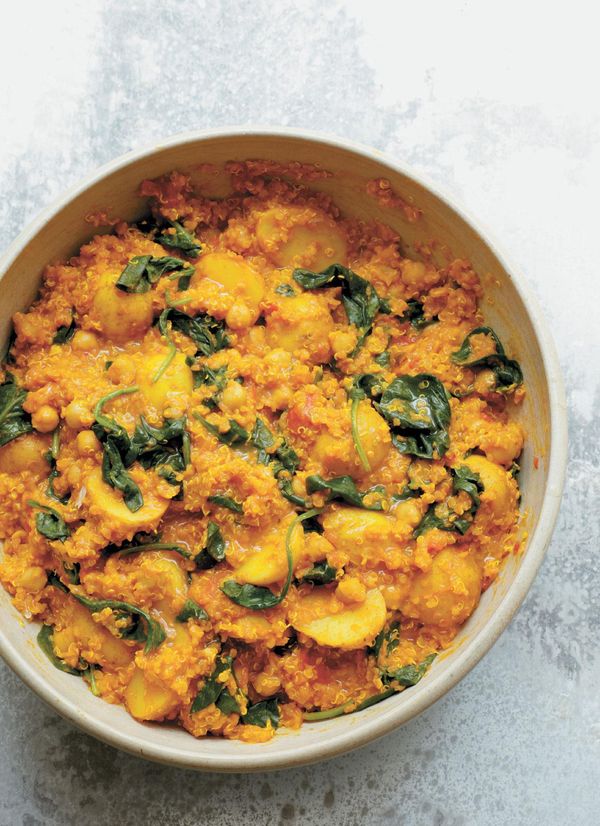 Chickpea, Quinoa and Turmeric Curry