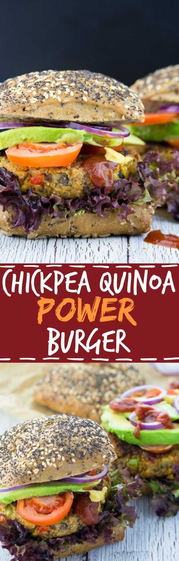 Chickpea Quinoa Power Burger