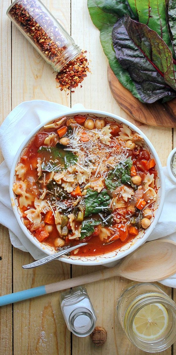 Chickpea Tomato Minestrone