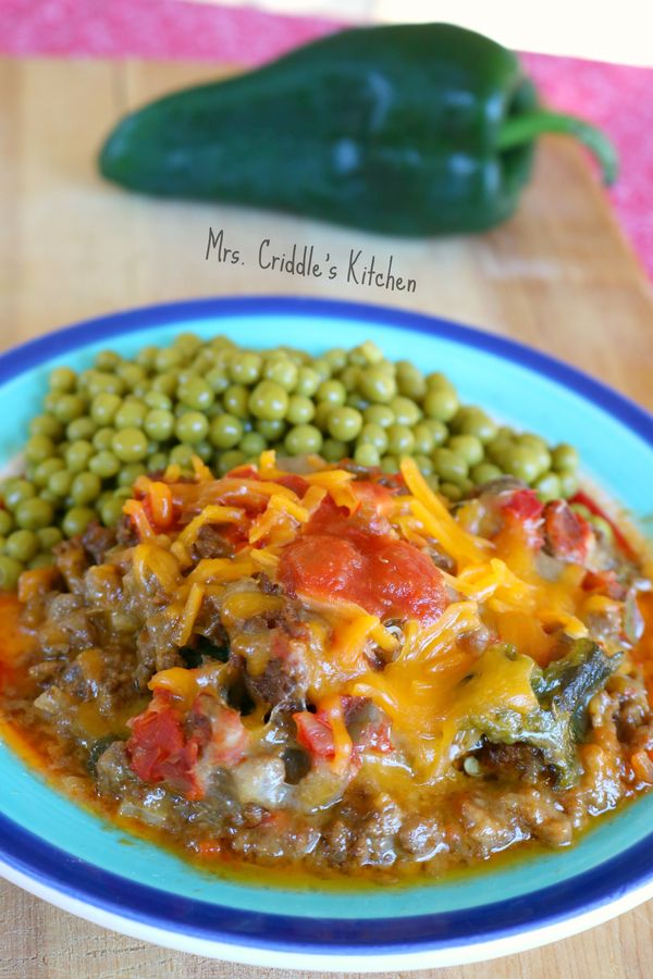 Chiles Rellenos Casserole (THM S or Low Carb