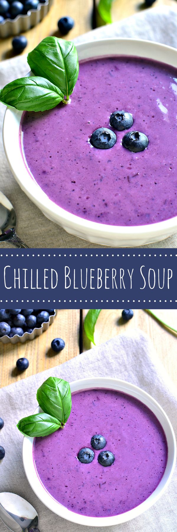 Chilled Blueberry Soup