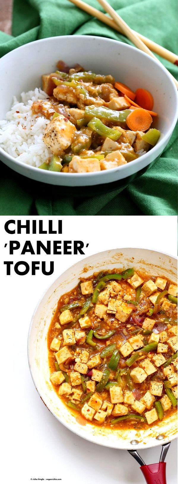 Chilli Tofu - Indian Chilli 