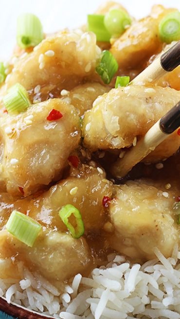 Chinese Honey Garlic Chicken