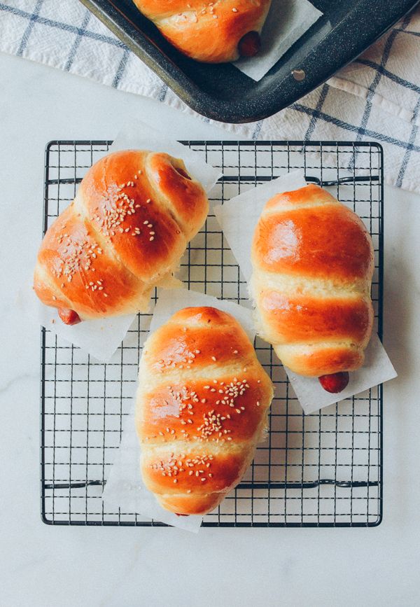 Chinese Hot Dog Buns