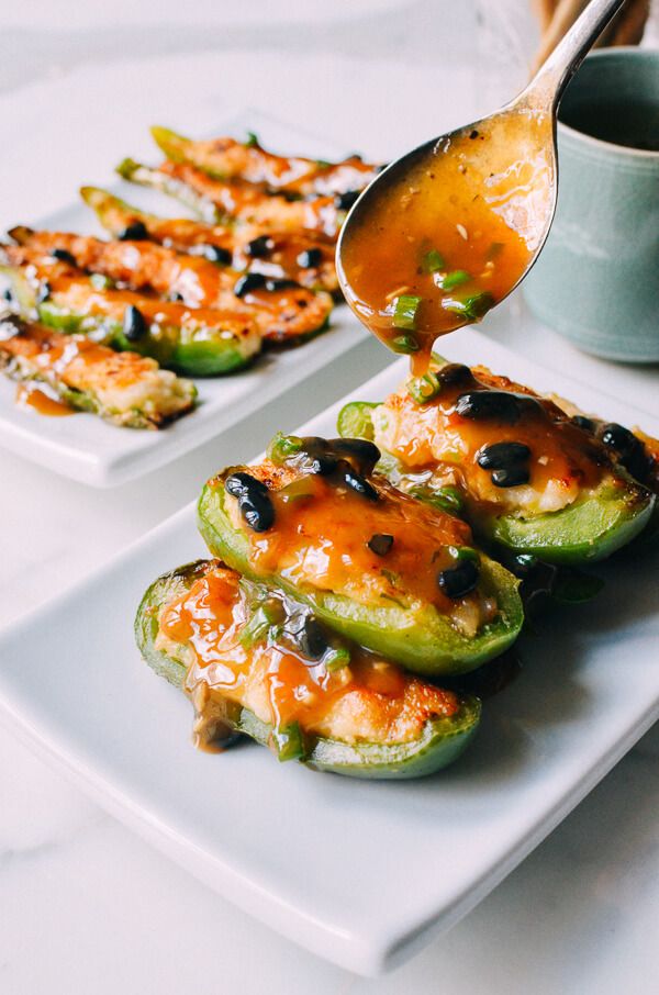 Chinese Stuffed Peppers