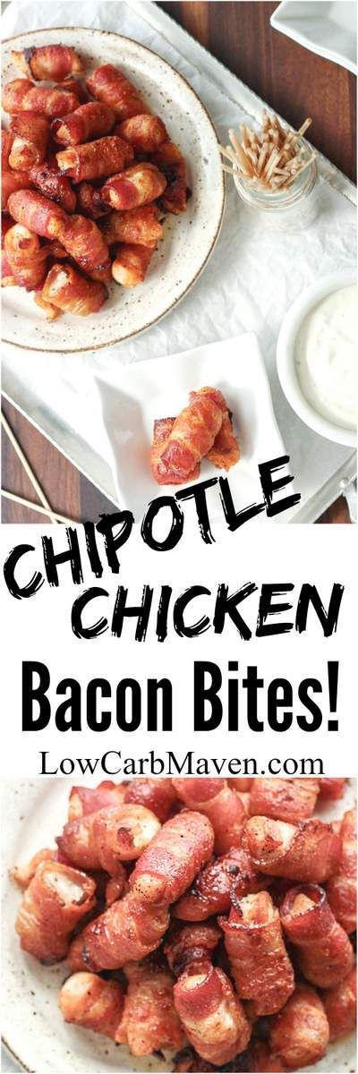 Chipotle Chicken Bacon Bites