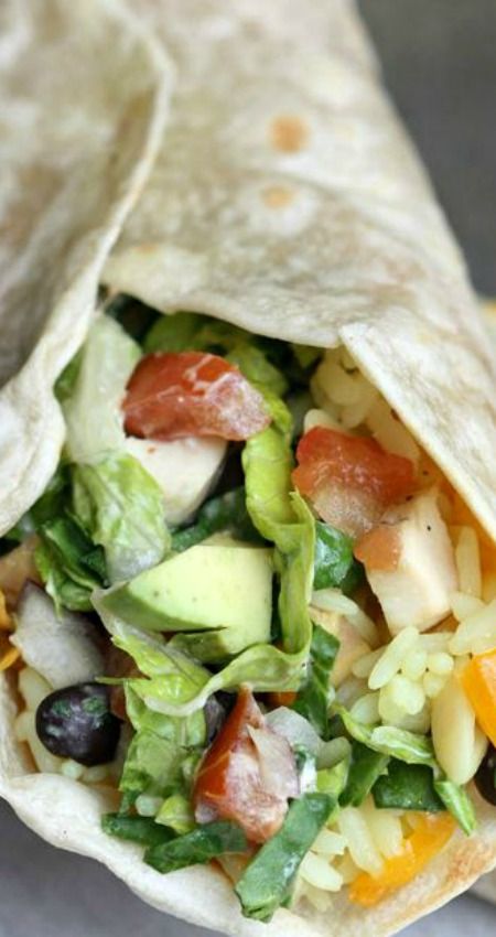 Chipotle Chicken Wraps