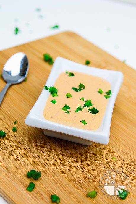 Chipotle Green Onion Aioli (gluten-free, vegan option